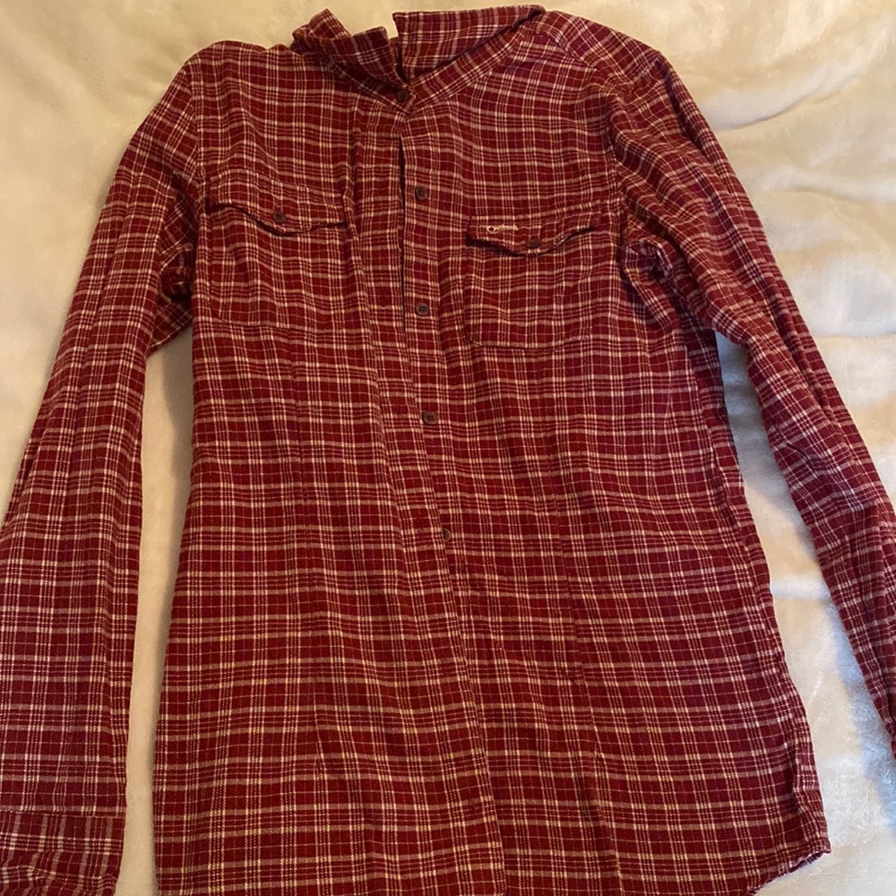 Small Red Long Sleeve Flannel